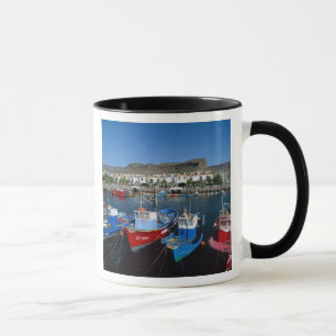 Taza Puerto pesquero, Puerto de Mogan, Gran Canaria,