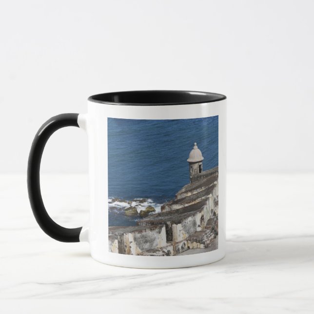 Taza Puerto Rico, San Juan viejo, sección del EL Morro (Izquierda)
