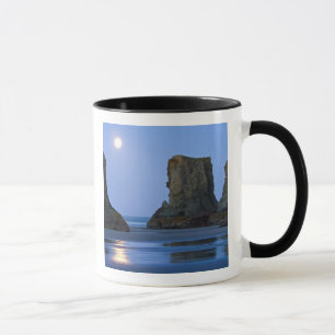 Taza Puesta de luna, Bandon Beach, Oregon.