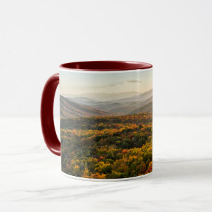 Taza Puesta de sol de otoño Carolina del Norte
