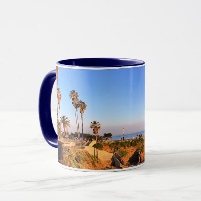 Taza Puesta de sol en San Diego (Anverso izquierdo)