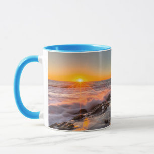 Taza Puesta de sol en Victoria Beach