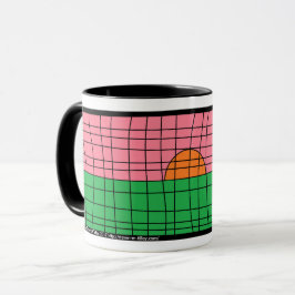 Taza Puesta del sol