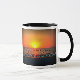 Taza Puesta del sol