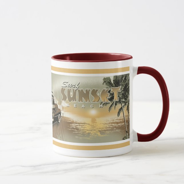 Taza puesta del sol de la resaca (Derecha)