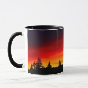 Taza Puesta del sol de Yellowstone