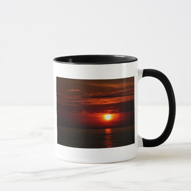 Taza Puesta del sol en el lago (Derecha)