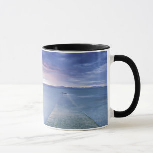 Taza Puesta del sol sobre la bahía de Dundalk