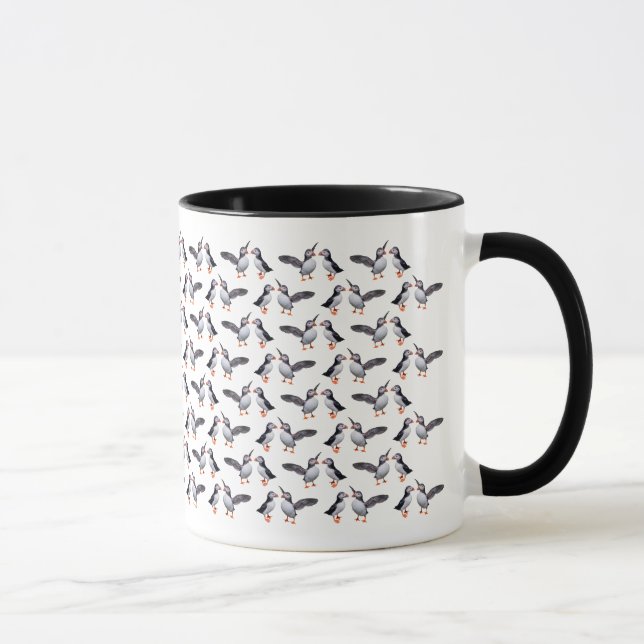Taza Puffin Frenzy Mug (Derecha)