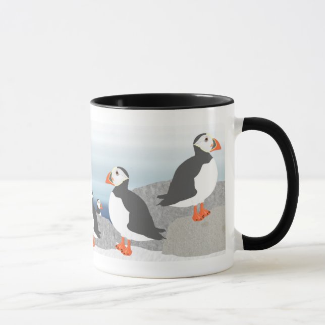 Taza Puffins Mug (Derecha)