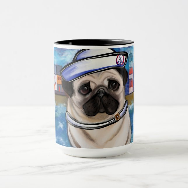 Taza Pug (Centro)
