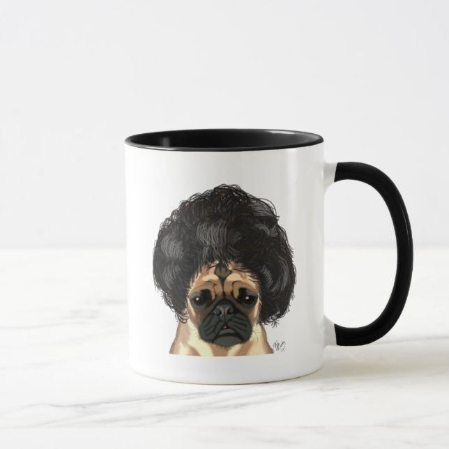Taza Pug En Una Mala Esposa (Derecha)