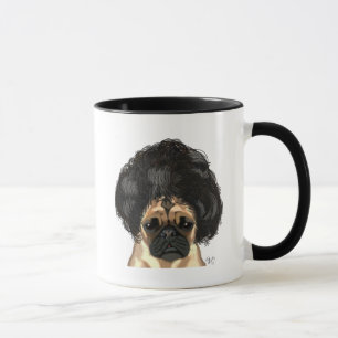 Taza Pug En Una Mala Pelota