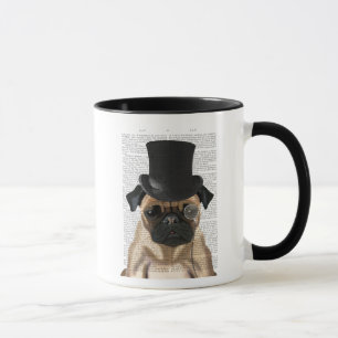 Taza Pug, hebilla formal y Gorra