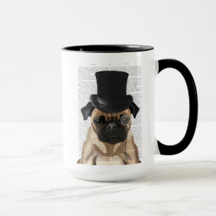 Taza Pug, hebilla formal y Gorra