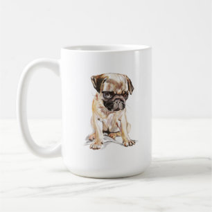 Taza Pug Mug – Regalo de Taza de Café para Mamá de