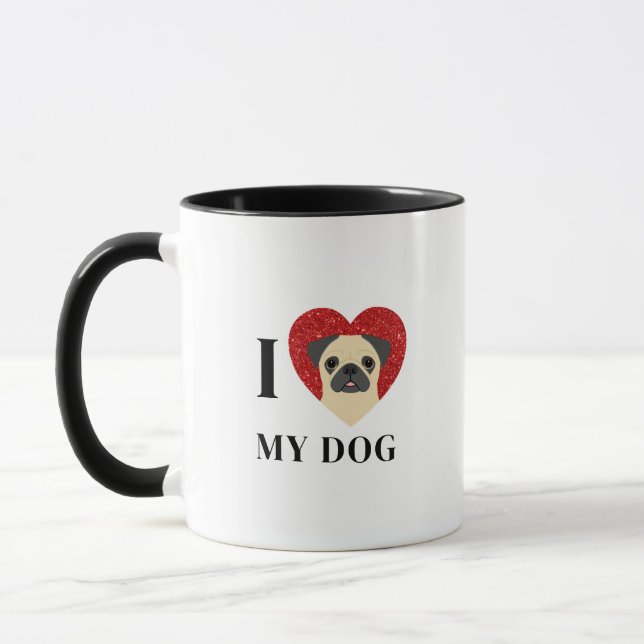Taza Pug Mugs (Izquierda)