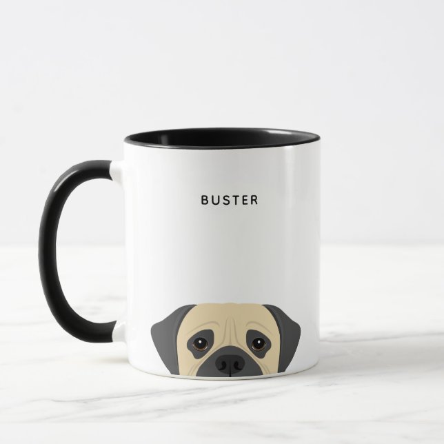 Taza Pug Mugs (Izquierda)