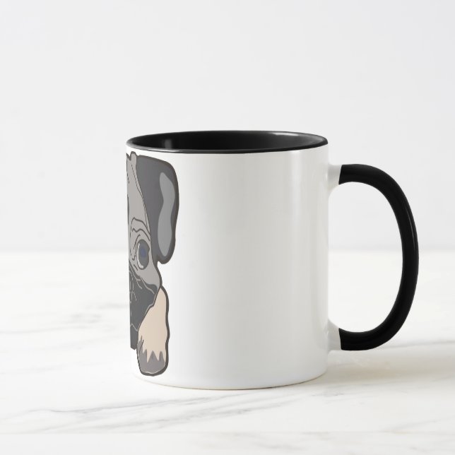 TAZA PUG PUPPY DOG (Derecha)