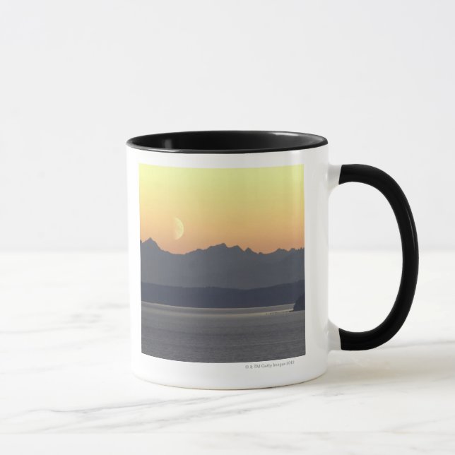Taza Puget Sound Moonset (Derecha)