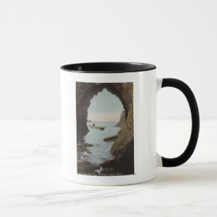 Taza Puget Sound, WA - cueva en el engaño