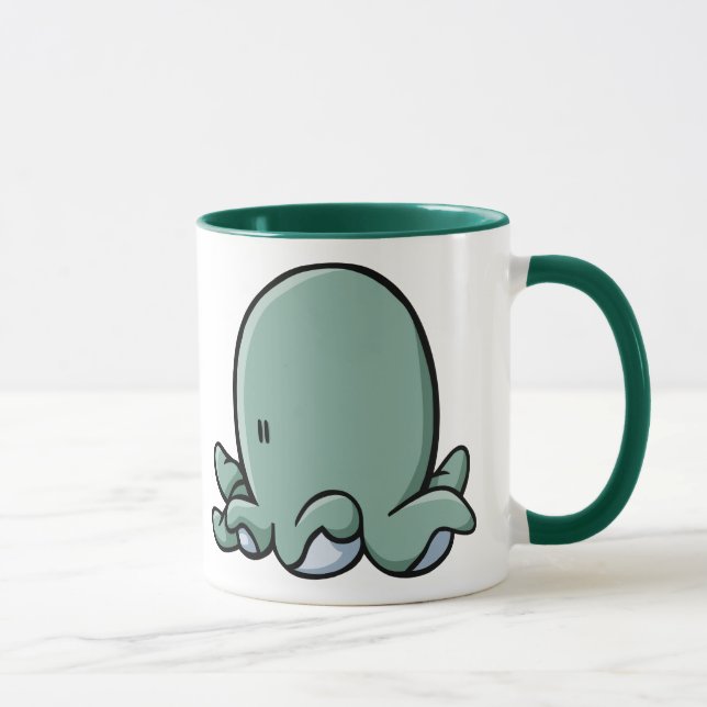 Taza Pulpo del dibujo animado (Derecha)