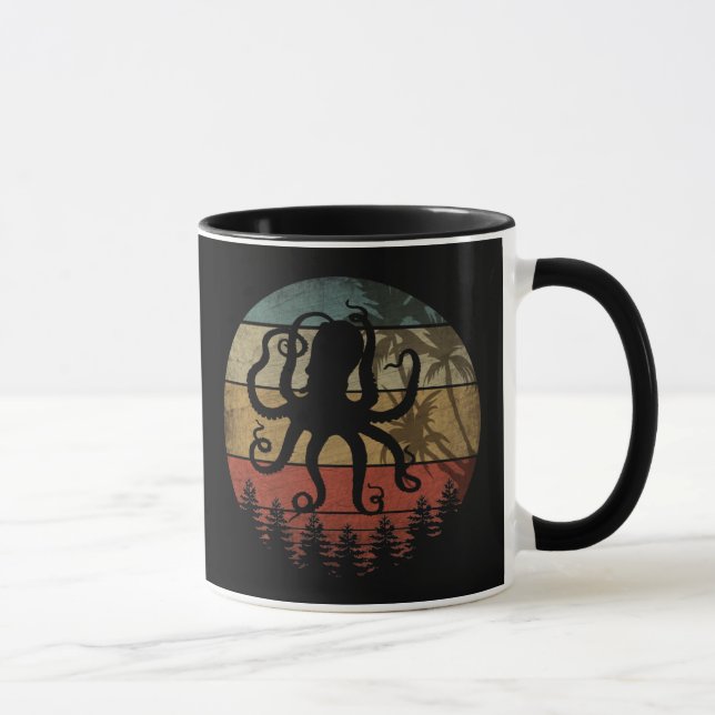 TAZA PULPO VINTAGE (Derecha)