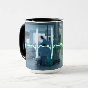 Taza Pulso de atención: El latido del corazón de una ta