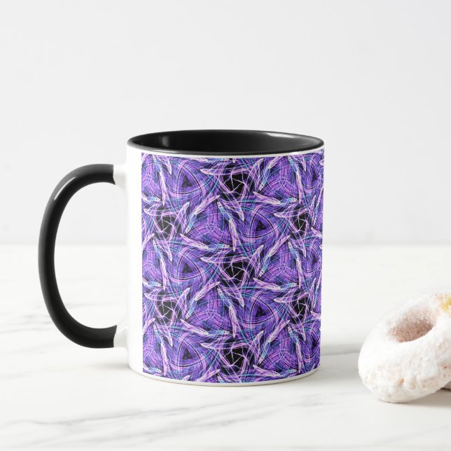 Taza Pulso Violeta (Con donut)