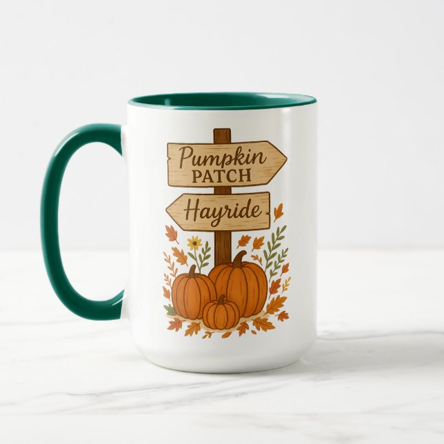 Taza Pumpkin Patch Navigator | Halloween Gifts (Izquierda)