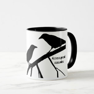 Taza Pun intentó asesinar a Mug Blanco y Negro
