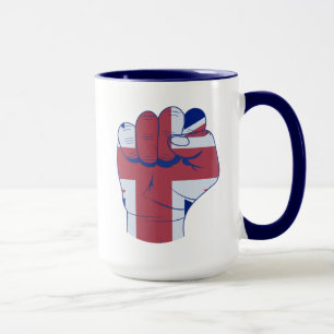 Taza Puño elevado británico
