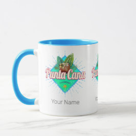 Taza Punta Cana Caribe República Dominicana Retro