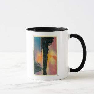 Taza Punta de flecha del lago en la punta de flecha de