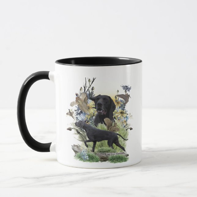 Taza Puntero de Shorthtransmitió alemán (Izquierda)