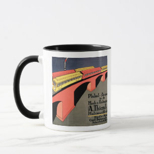 Taza 'Punto de recogida para el ferrocarril excesivo y