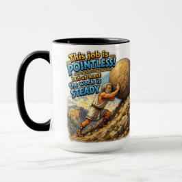 Taza Punto de Sísifo Trabajo Sin Sentido Cita Dudosa Mi