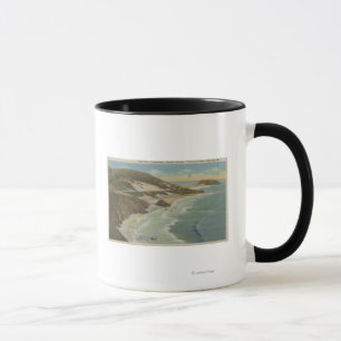 Taza Punto Sur, sección de Carmel San Simeon, Hwy 1