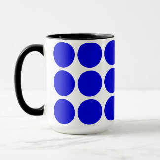 Taza Puntos azules de lunares