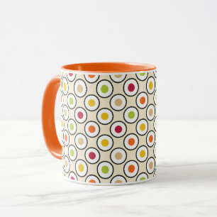 Taza Puntos de Sushi Maki Polka