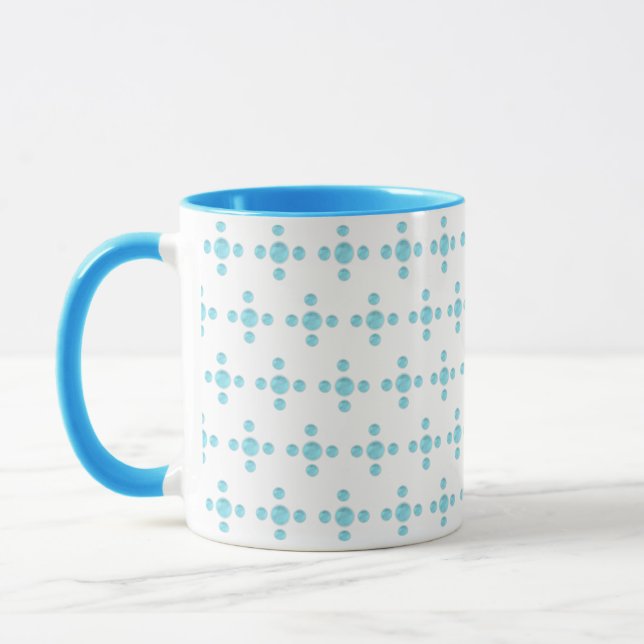 Taza Puntos elegantes y lindos (Izquierda)