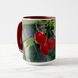 Taza Puntos rojos otoñales