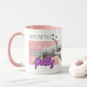 Taza Pup Pack - equipo Polly de señora
