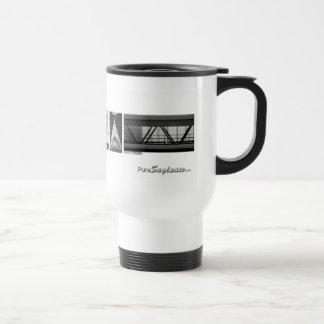 Taza pura del viaje de las letras de Saginaw