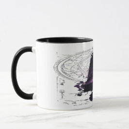 Taza Purple Cosmic Obelisk Occult Dark Art Mug