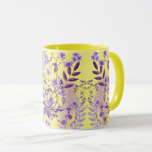 Taza Purple Delight con una pizca de amarillo