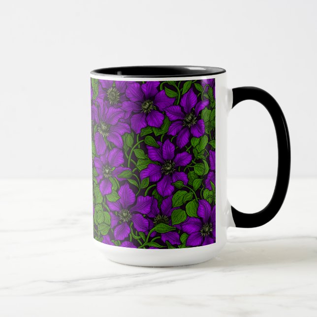 Taza Púrpura Clematis (Derecha)
