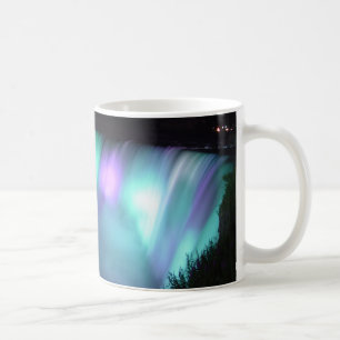 Taza púrpura de la aguamarina de la noche de