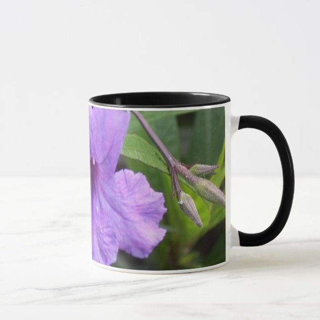 Taza púrpura de la flor (Derecha)
