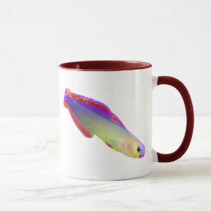 Taza púrpura de la foto de Firefish